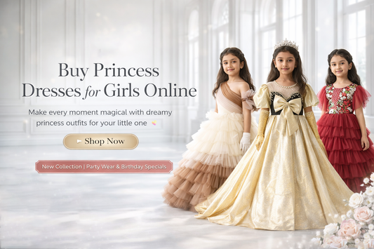 Buy Princess Dresses for Girls Online | Nibblekins