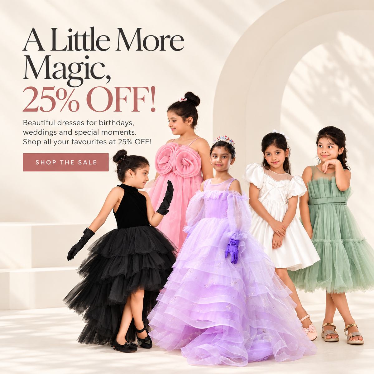 25% OFF on All Dresses – Nibblekins Sale