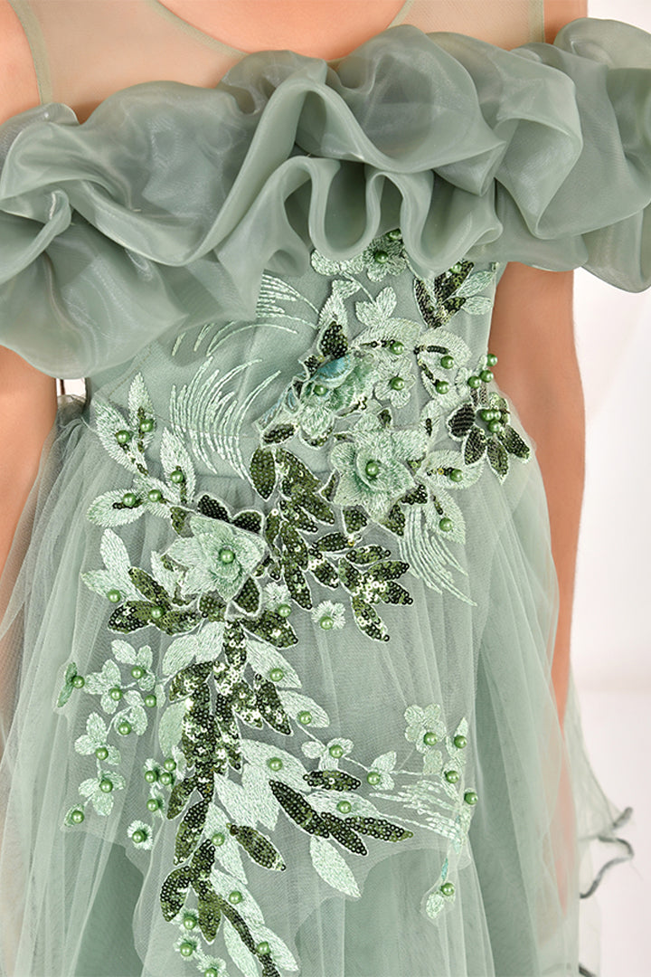 High-Low Princess Dress for Girls